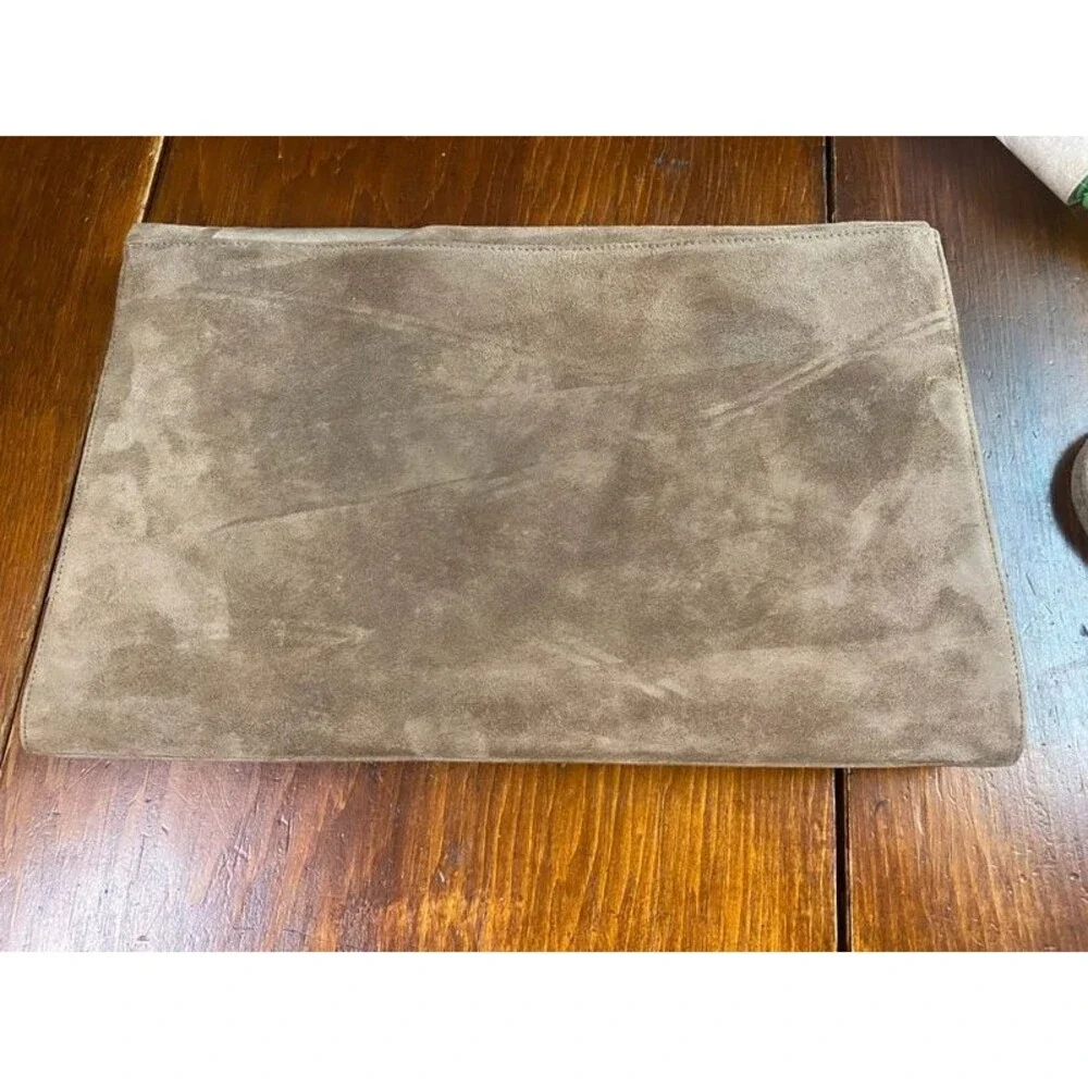 1980s Vintage Clutch or Crossbody Purse Preppy Minimalist Chic Style